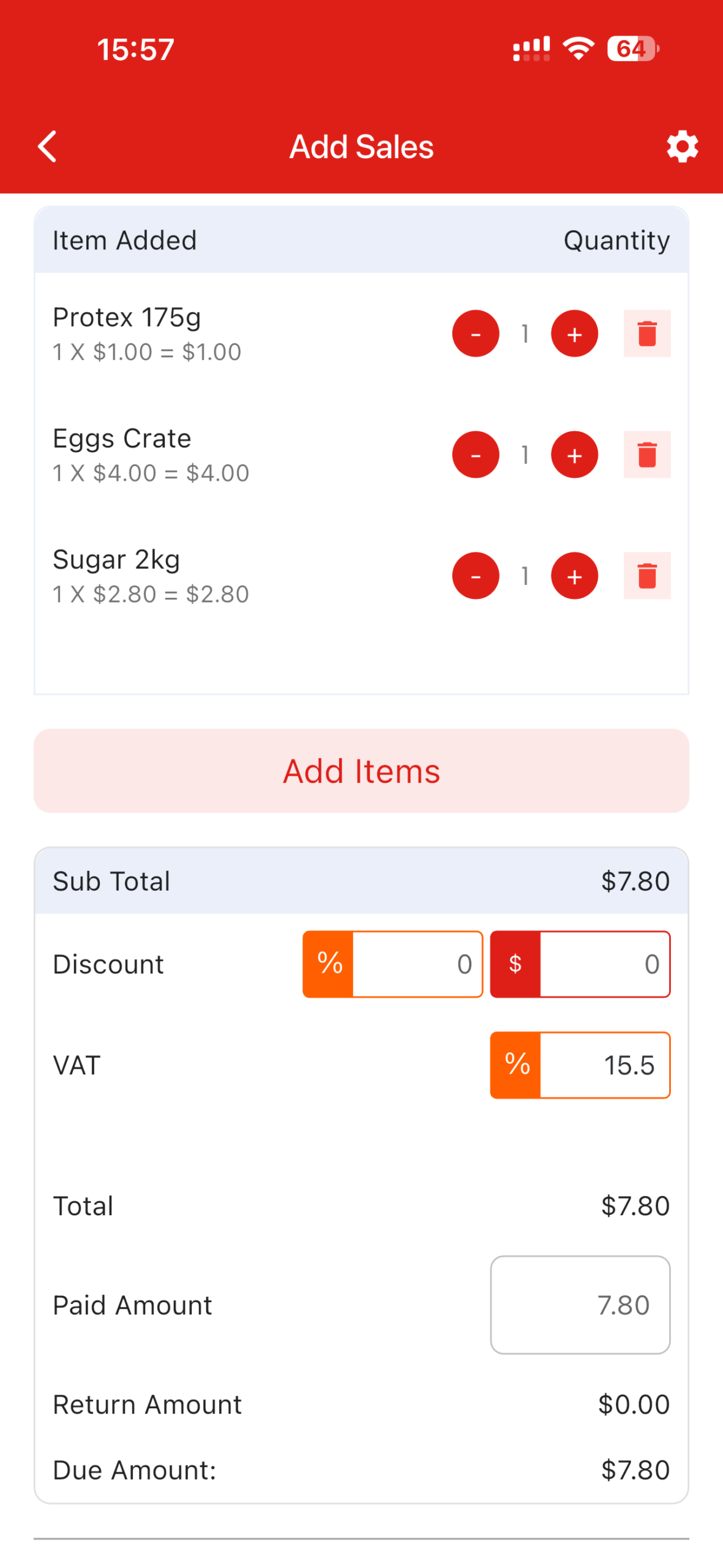 Make a Sale